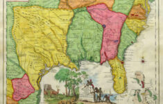 Map Texas To Florida, 1740 regarding Map Of Texas And Florida