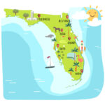Maps Of Ocala, Fl: Exploring From Marion Oaks & Glen Aire Inside Map Of Florida Showing Ocala