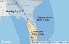 Maps: Tracking Hurricane Irma'S Path Over Florida – The New York Times inside Map of Hurricane in Florida