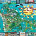 Marco Island, Fl   1000 Piece Jigsaw Puzzlewhite Mountain Inside Map Of Marco Island Florida Area
