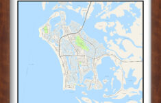 Marco Island, Florida – Map Poster inside Map of Marco Island in Florida