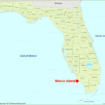 Marco Island Map | Florida, U.s. | Detailed Maps Of Marco Island Throughout Map Of Florida Showing Marco Island