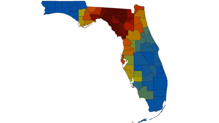 Power Outage Map of Florida