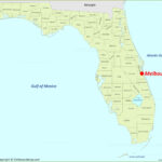 Melbourne Location On The Florida Map   Ontheworldmap With Melbourne Fl Map Of Florida Melbourne Location On The Florida Map   Ontheworldmap With Melbourne Fl Map Of Florida