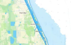 Melbourne To Vero Beachboat - Savvy Navvy Smart Routing within Map of Florida Including Vero Beach