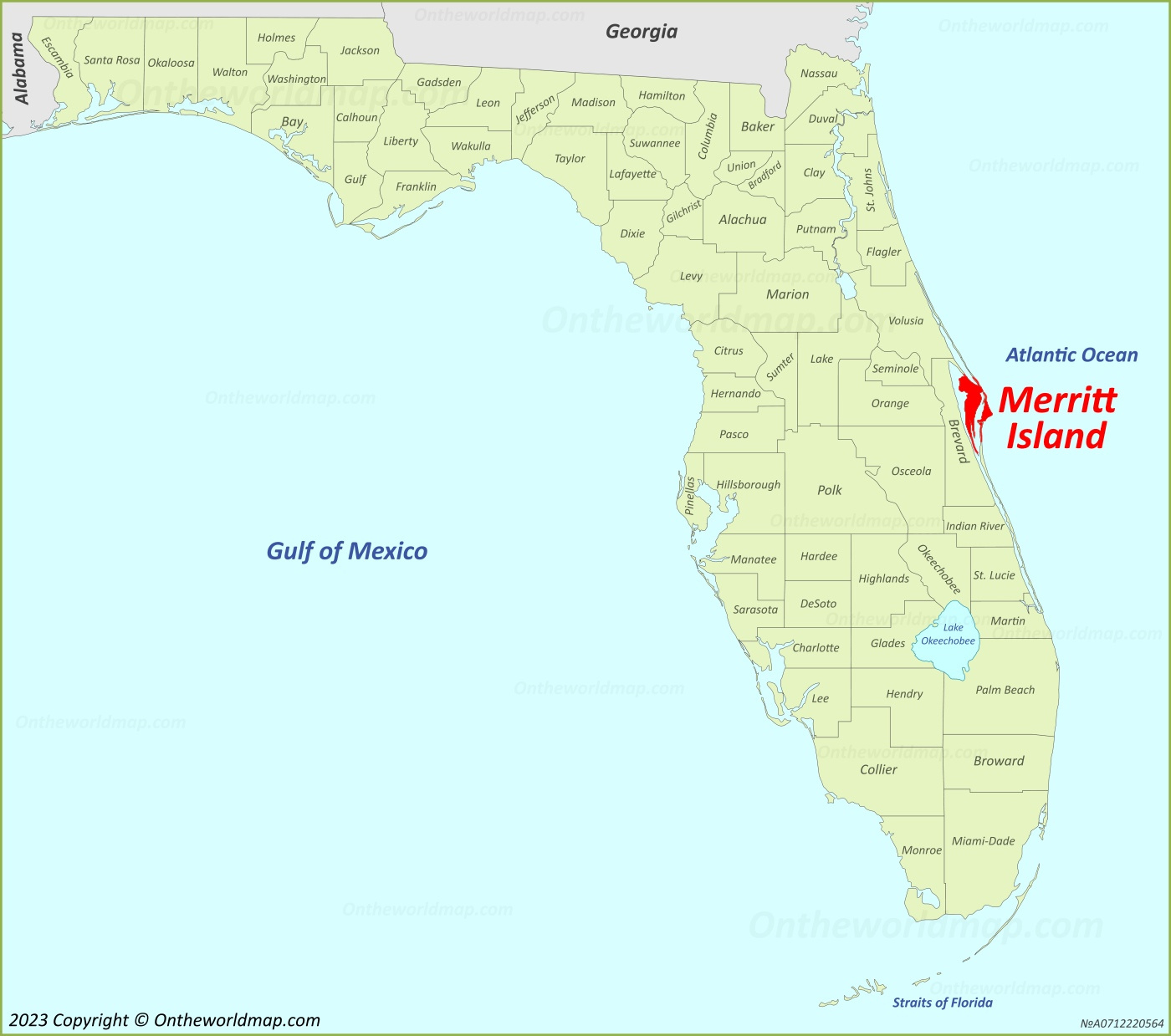 Merritt Island Map | Florida, U.s. | Detailed Maps Of Merritt Island with Map Of Merritt Island Florida