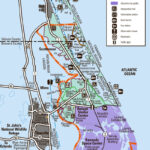 Merritt Island National Wildlife Refuge Map   Ontheworldmap Regarding Map Of Merritt Island Florida