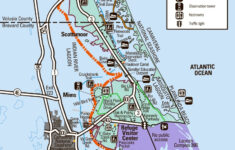 Merritt Island National Wildlife Refuge Map - Ontheworldmap regarding Map Of Merritt Island Florida