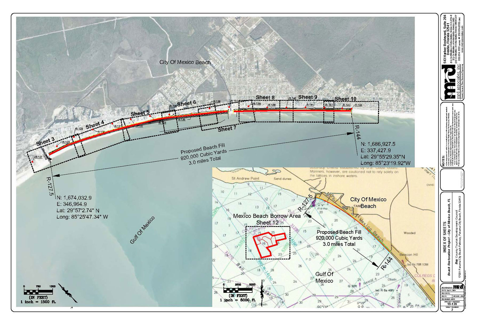 Mexico Beach Restoration Project | Mexico Beach with Map Of Florida Mexico Beach