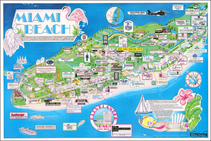 Map of Miami Beach Florida Hotels
