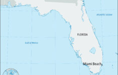 Miami Beach | Florida, Map, &amp; History | Britannica for Miami Beach Map of Florida