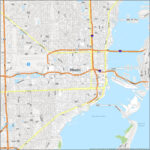 Miami Florida Map   Gis Geography Intended For Port Of Miami Florida Map