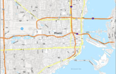 Miami Florida Map - Gis Geography intended for Port of Miami Florida Map