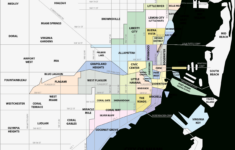 Miami Neighborhood Map: Find Your Perfect Place In Miami for Map of Downtown Miami Florida
