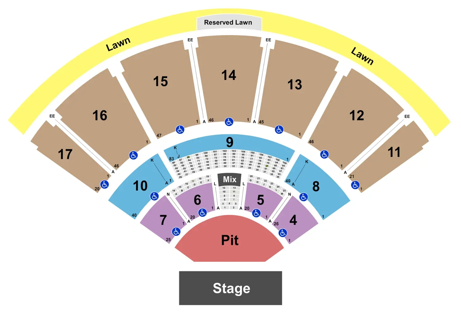 Midflorida Credit Union Amphitheatre At The Florida State throughout Map of Florida State Fairgrounds Tampa