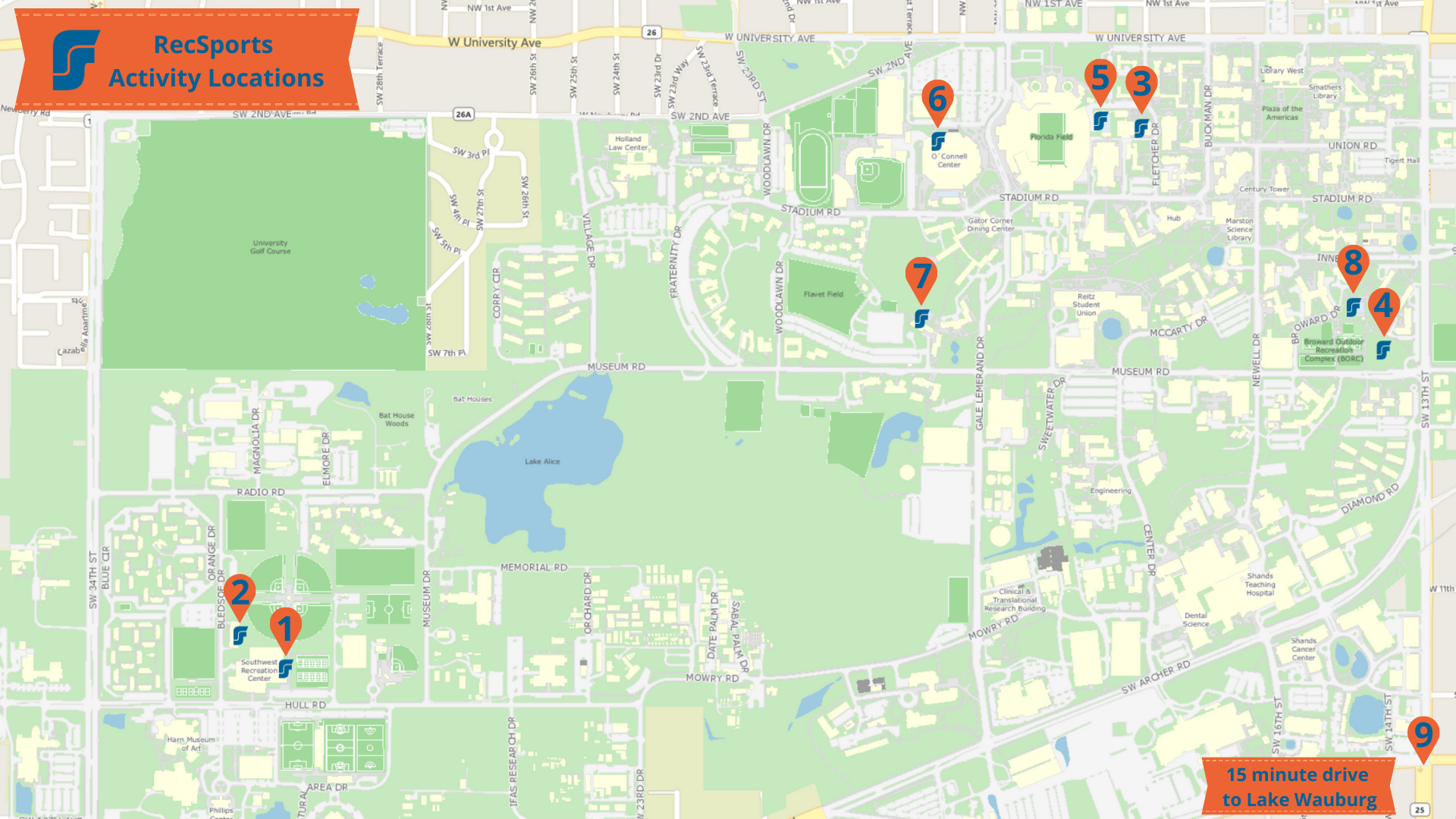 Monday Mission | Recsports regarding University of Florida Google Maps