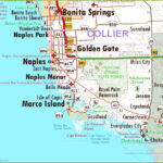 Naples Area Road Map (Florida)   Ontheworldmap Regarding City Of Naples Florida Map