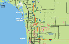 Naples Daily News Community Locator Map within Map of Naples Florida USA