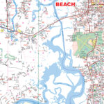 Nassau County, Fl Wall Mapkappa   The Map Shop Throughout Map Of Nassau County Florida