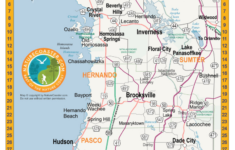 Nature Coast Area Map - Naturecoaster for Map of Hernando County Florida
