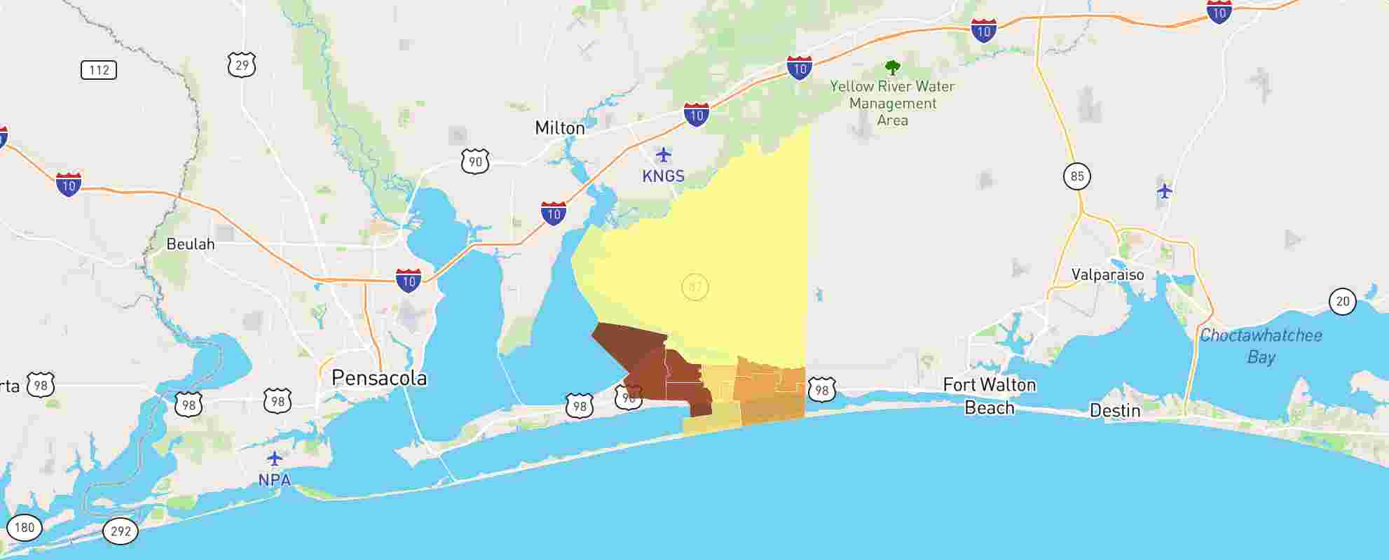 Navarre, Fl - 32566 - Real Estate Market Data - Neighborhoodscout throughout Map of Florida Navarre Beach