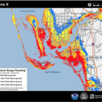 New Hurricane Maps Focus On Storm Surge | Wuwf In Storm Surge Map Of Florida