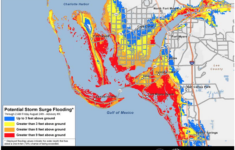 New Hurricane Maps Focus On Storm Surge | Wuwf in Storm Surge Map Of Florida