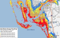 New Hurricane Maps Focus On Storm Surge | Wuwf within Storm Surge Map of Florida