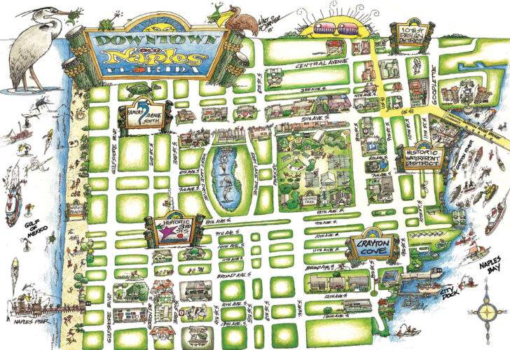 Street Map of Naples Florida Street Map of Naples Florida