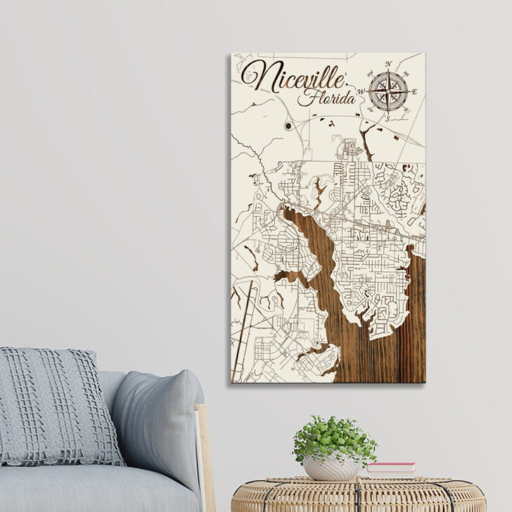 City Map of Niceville Florida