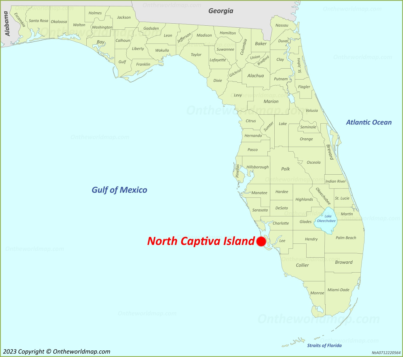 North Captiva Island Map | Florida, U.s. | Detailed Maps Of North with Map Of North Captiva Island Florida