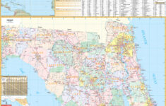 Northeast Florida Regional Wall Mapkappa - The Map Shop with Map Of Northern Florida Cities