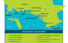 Northwest Floridavacation Guide – Vie Magazine in Map Of North Western Florida