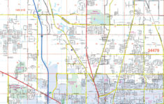 Ocala & Marion County, Fl Wall Mapkappa – The Map Shop pertaining to Map of Ocala Florida