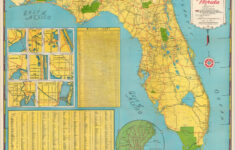 Official State Road Map Of Florida intended for Florida Department of Transportation Map Mileage