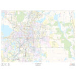 Orange County, Floridamap Sherpa   The Map Shop With Map Of Orange City Florida