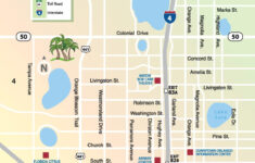 Orlando Downtown Tourist Map – Ontheworldmap inside Map Of Downtown Orlando Florida