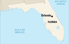 Orlando | History, Attractions, Map, &amp; Facts | Britannica for Map Of Florida Orlando Area