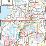 Orlando Road Map Throughout Map Of Central Florida Highways