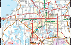 Orlando Road Map throughout Map of Central Florida Roads