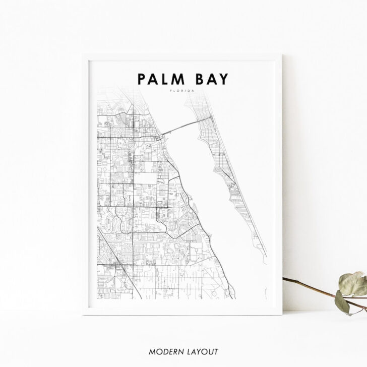 Map of Florida Palm Bay