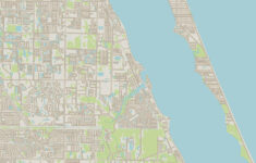 Palm Bay Florida Us City Street Mapfrank Ramspott intended for Map of Florida Palm Bay