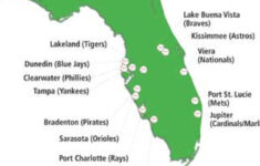 Palm Beach County, Fla., Tells Mlb Teams To Revise Stadium Plan with regard to Map of Florida Spring Training Locations