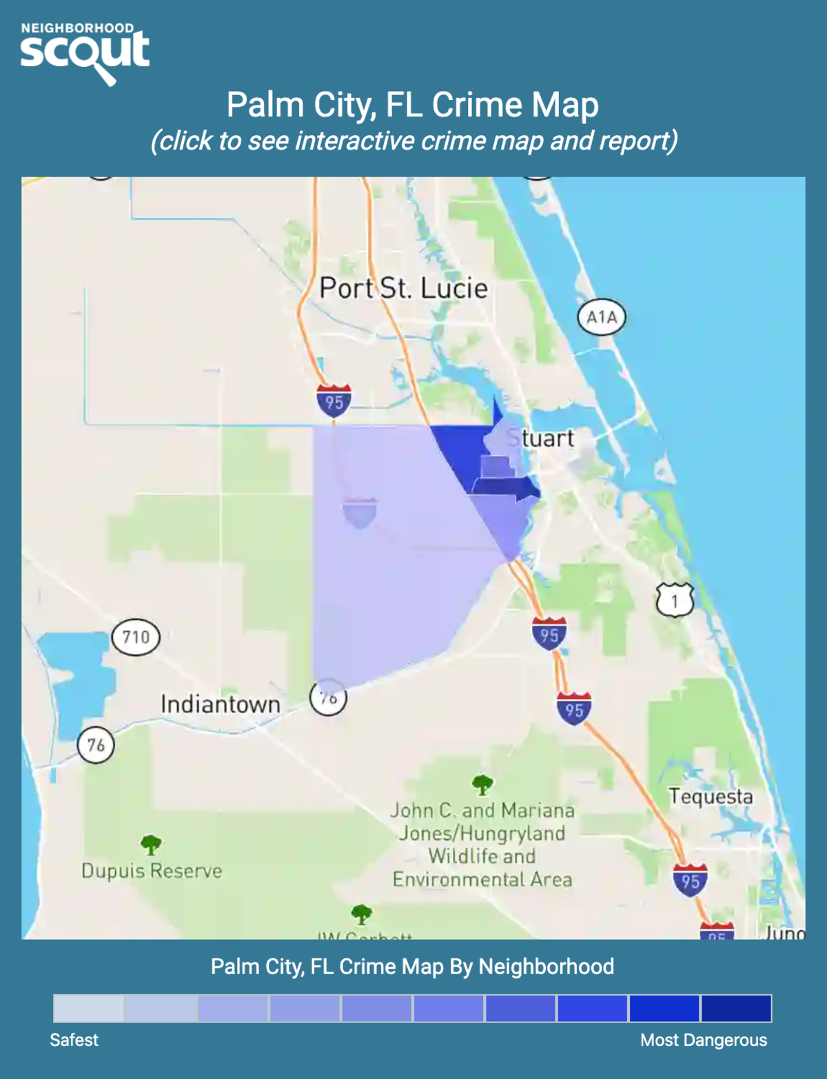 Palm City, 34990 Crime Rates And Crime Statistics - Neighborhoodscout pertaining to Map of Palm City Florida