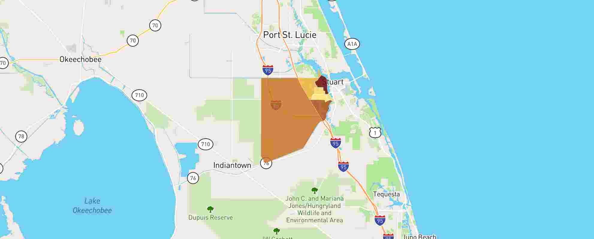 Palm City, Fl - 34990 - Real Estate Market Data - Neighborhoodscout with Map Of Palm City Florida