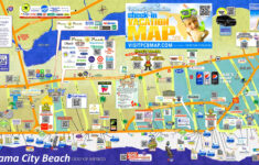 Panama City Beach Tourist Map – Ontheworldmap within Map of Florida Panama City Beach