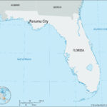 Panama City | Florida, Map, & Population | Britannica For Map Of Florida Showing Panama City