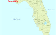 Panama City Location On The Florida Map - Ontheworldmap inside Map of Florida Panama City