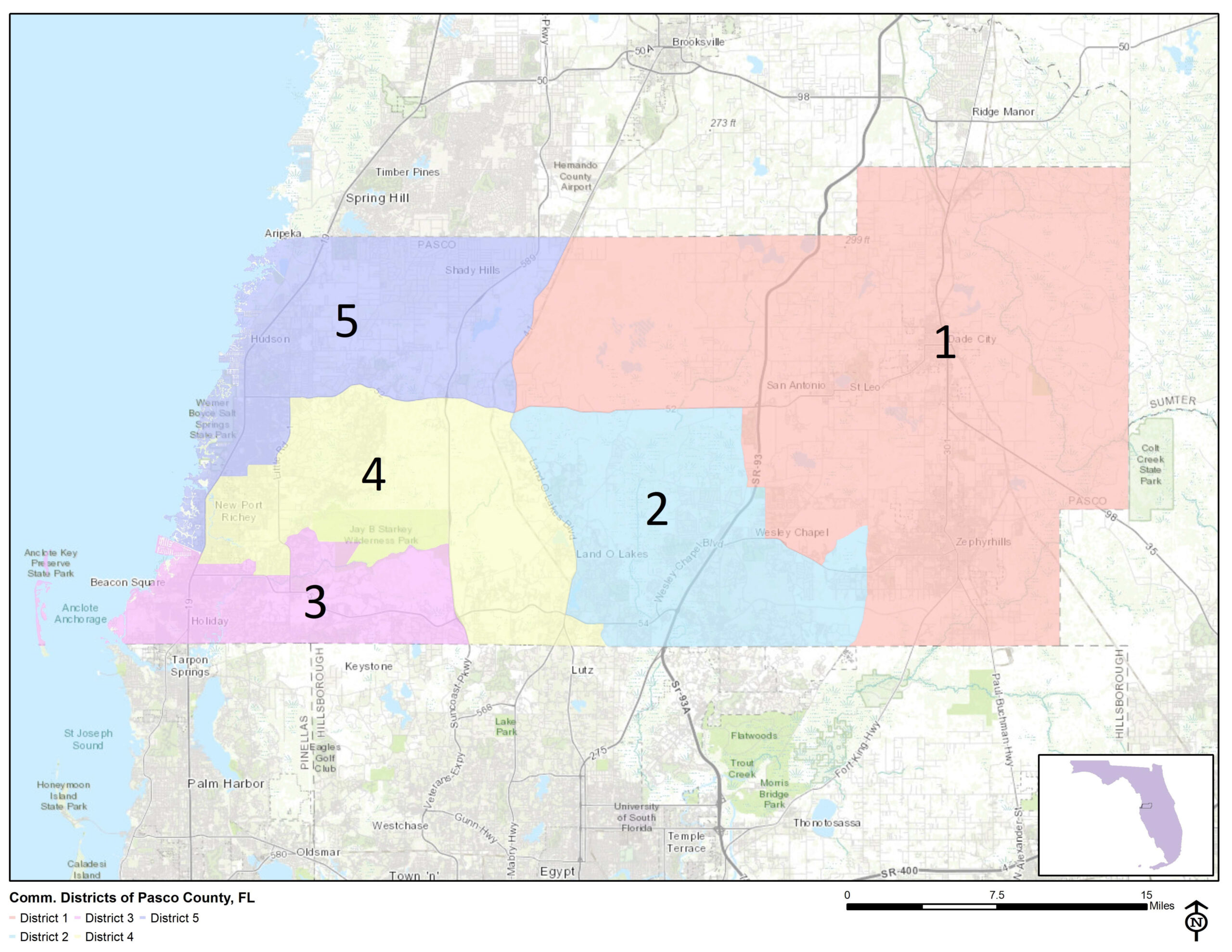 Pasco County 2022 Community Survey - Open To All Residents - Pasco intended for Map of Pasco County in Florida