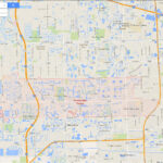 Pembroke Pines, Florida Map Intended For Map Of Pembroke Pines Florida